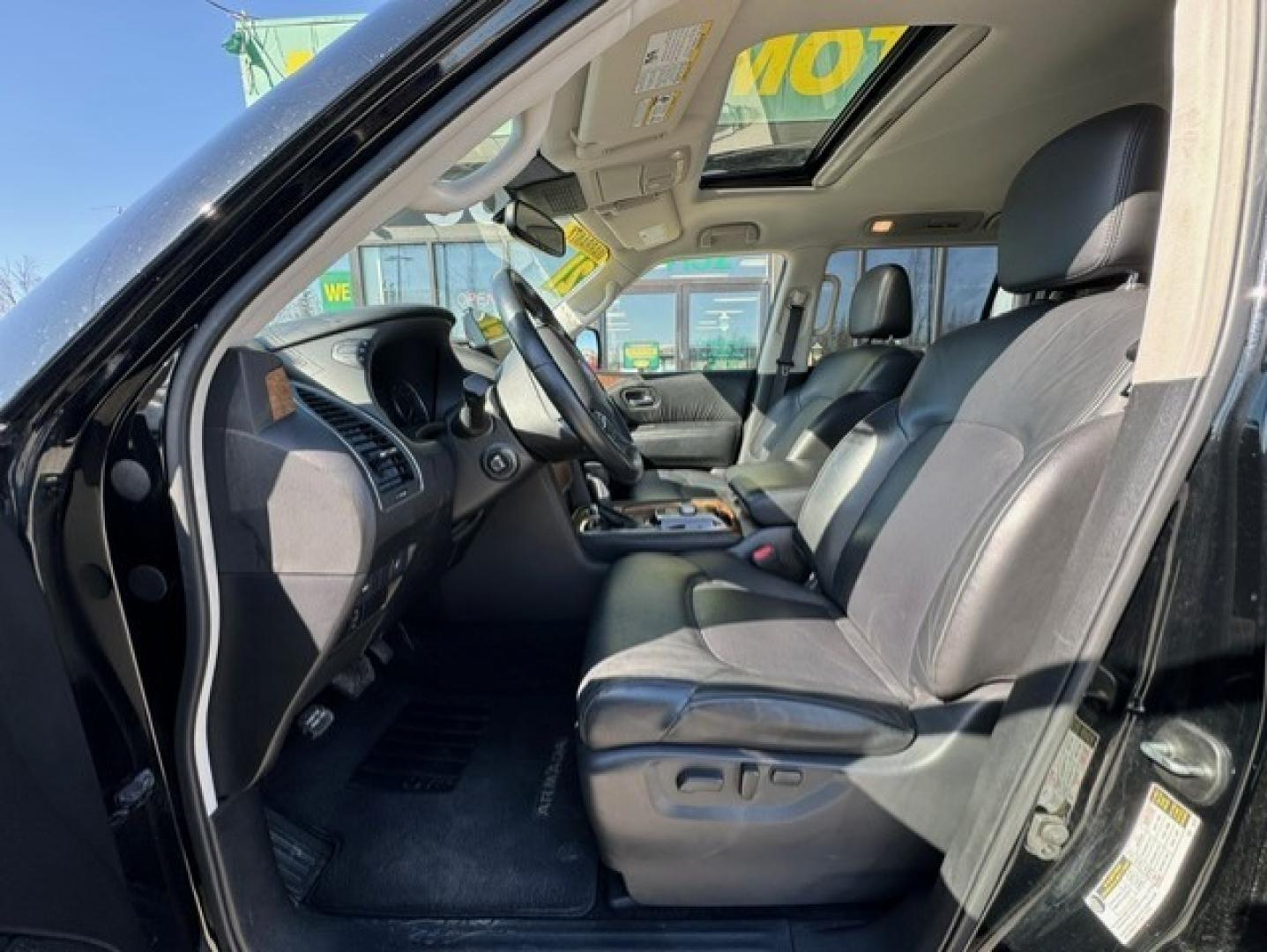 2021 Black /Black Nissan Armada SL (JN8AY2BB8M9) , Automatic transmission, located at 1960 Industrial Drive, Wasilla, 99654, (907) 274-2277, 61.573475, -149.400146 - Photo#7